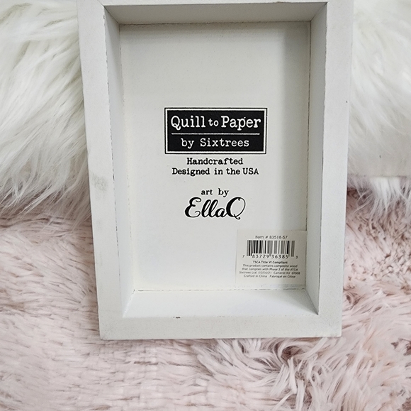 ! NWT "Love Grows Here" Wood Sign ! - Picture 2 of 2